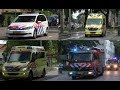 Ambulance&#39;s 1x Politie en 2x brandweer met spoed in Amstelveen en Amsterdam