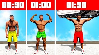 GTA 5 but EVERY 30 SECONDS I Get STRONGER!