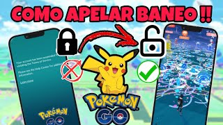 COMO APELAR BANEO POKEMON GO #niantic #pokemongo