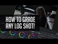 How To Color Grade LOG!  - DaVinci Resolve Color Correction Tutorial