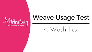 Celebrity Weave Usage Test | No.4 Wash Test | Myfirstwig.com Profile
