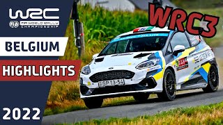 WRC3 Day 2 Highlights | WRC Ypres Rally Belgium 2022