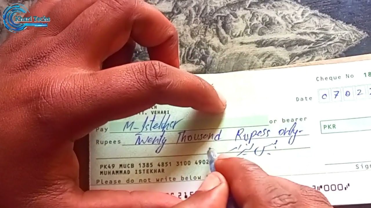 How To Fill MCB Bank Cheque howtofillbankcheque howtosignmcbcheque How To Fill MCB Bank Cheque howtofillbankcheque howtosignmcbcheque
