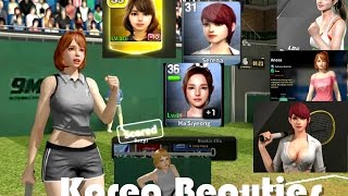 Korea Beauties- LINE Superstar Tennis Game Review Official LINE Corporation 2016 screenshot 2