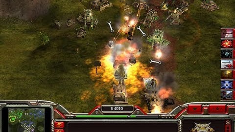 Zero Hour Continue 2.51 Mod: China Nuke & Tank Vs USA Land Force & Laser