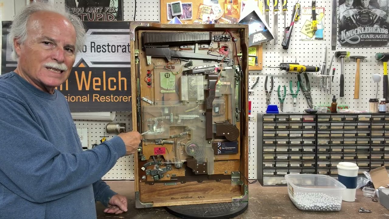 1976 Nishijin Model B vintage pachinko machine fully restored