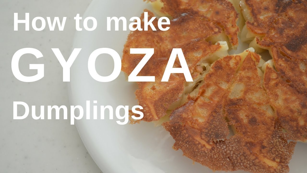 How to make ★Gyoza dumplings★餃子の作り方（EP17) | Kitchen Princess Bamboo