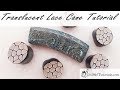 Easy Polymer Clay Cane: Translucent Lace Cane