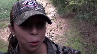 Georgia Deer Hunting- Courtenay's first with a Bow