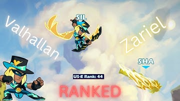 Valhallan ZARIEL RANKED! Brawlhalla 1v1s