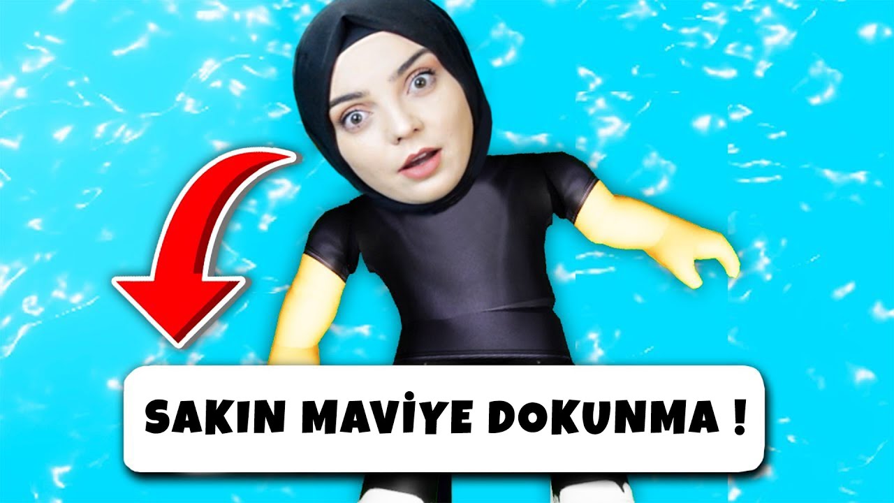 SAKIN MAVİYE DOKUNMA !! 😱 Roblox Can't Touch The Color