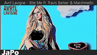 〖和訳・日本語〗Avril Lavigne - Bite Me ft. Travis Barker & Marshmello (Lyrics)