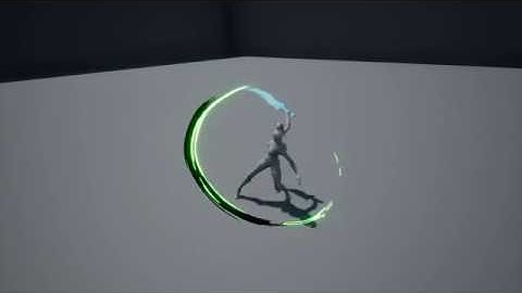 UE4 - Anim Trail sword Slash Test