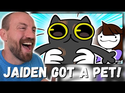 JAIDEN GOT A PET!!! Jaiden Animations I got a cat. (REACTION!!!)