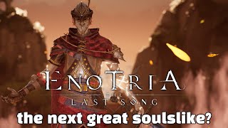 I played 3 hours of Enotria: The Last Song...