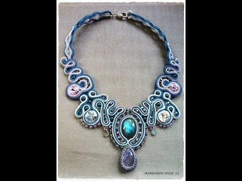 video perline collana tecnica soutache e mandala pendant video perline collana tecnica soutache e mandala pendant