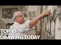 The most famous drawing artists today a reasoned top 10 using objective career facts