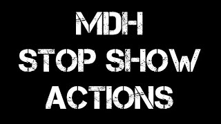 Arma 3 Mod: MDH Stop Show Actions - Release Showcase