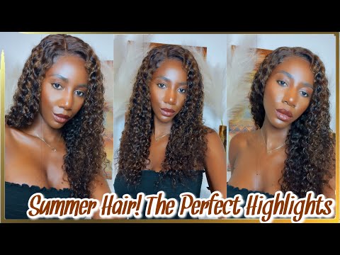 Glueless Melted 5x5 Closure Wig Install|Beautiful Highlight Color Wig Ft Luvme Hair | Simply Subrena