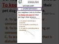 Vocabulary Trick That SSC Loves #englishvocab