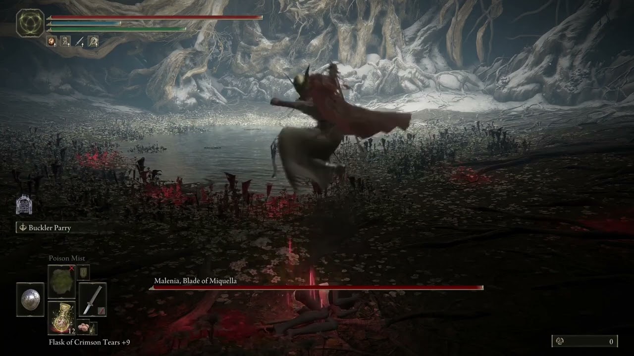 Elden Ring - High Level Malenia No-Hit Strategy Testing