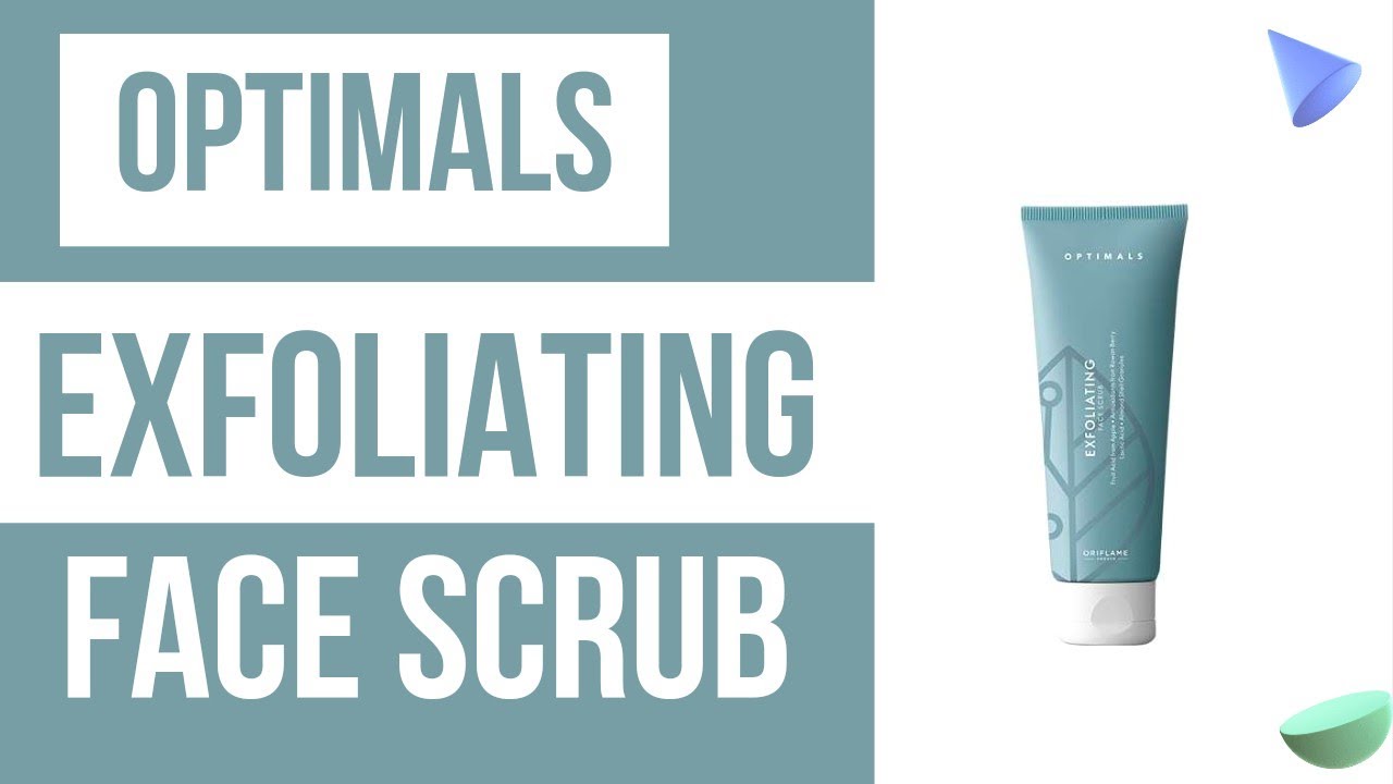 Oriflame Optimals Exfoliating Face Scrub Branded Face Scrub Beauty