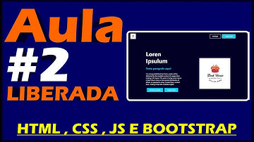 Criando o Site do Zero ,TELA DE CADASTRO E LOGIN  com HTML , CSS, BOOTSTRAP E JAVASCRIPT