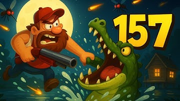 Swamp Attack 2 Level 157 Gameplay Walkthrough