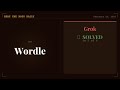 Grok plays Wordle — February 20, 2026 | Beat the Bots Daily