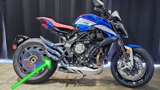 Titanium Ultra-Violet 3-Way Exhaust! MV Agusta Dragster America Titanium Ultra-Violet 3-Way Exhaust! MV Agusta Dragster America