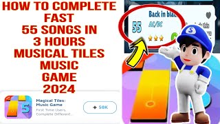 How to complete 55 song magical tiles music game 2024 screenshot 4