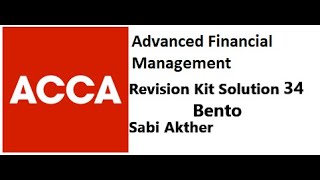 AFM Revision Kit Solution 34 Bento