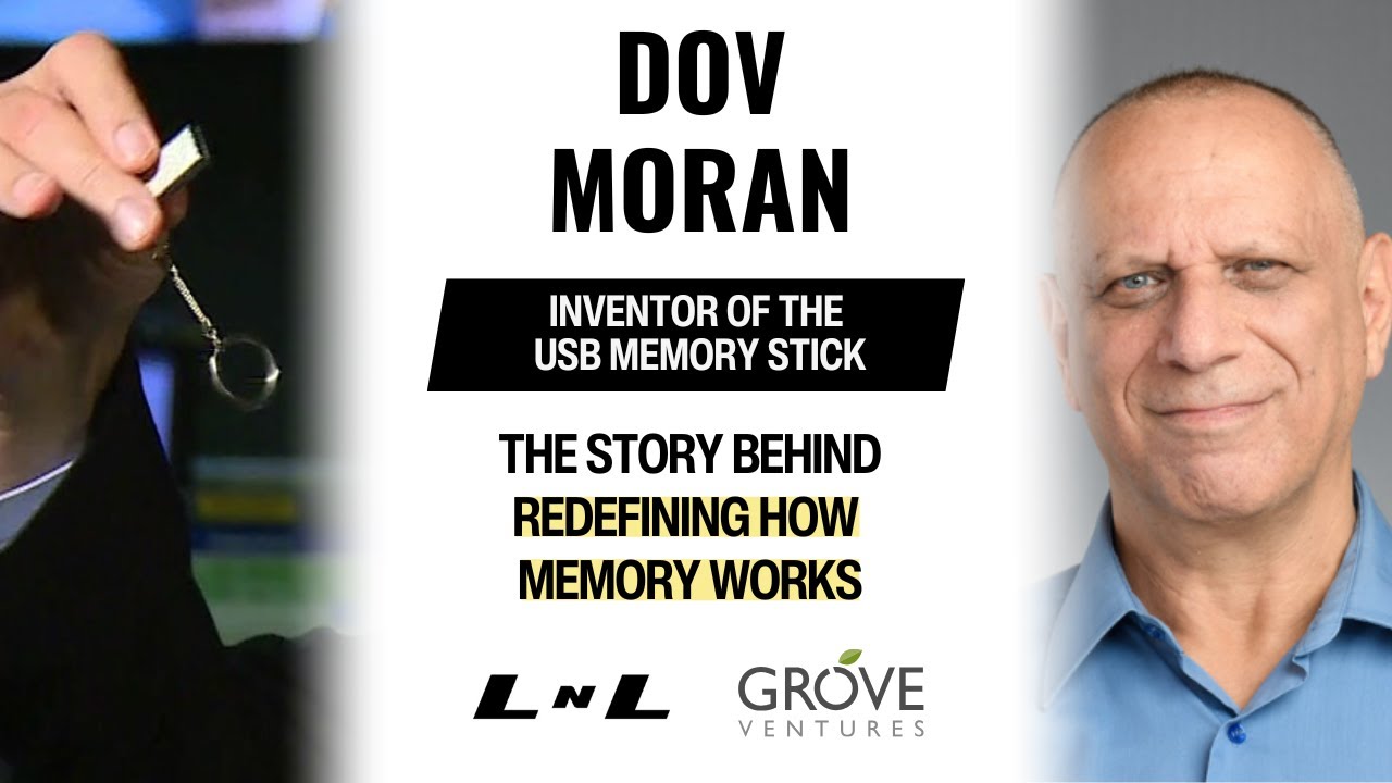 Dov Moran, Inventor of the USB Memory Stick, on creating a new category of storage!