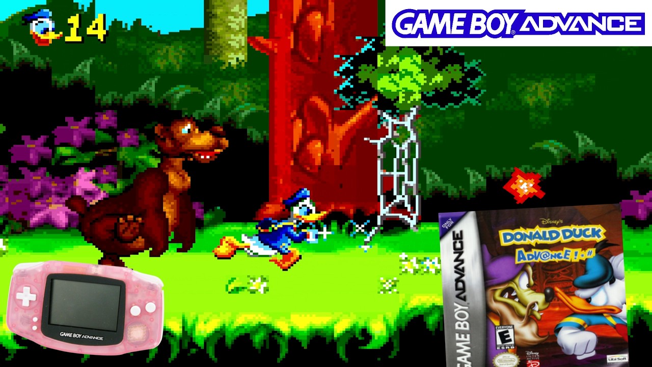 Disney's Donald Duck Advance (2001) Nintendo GameBoy Advance