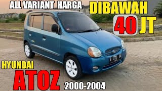 Used HYUNDAI ATOZ Prices 2000 - 2004