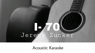 Jeremy Zucker  I70 acoustic Karaoke