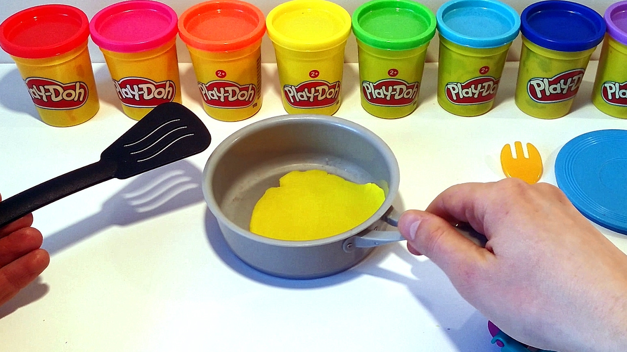 play doh pancakes