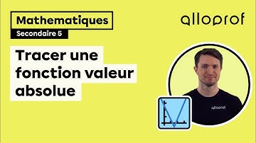 Tracer une fonction valeur absolue | Mathématiques | Alloprof