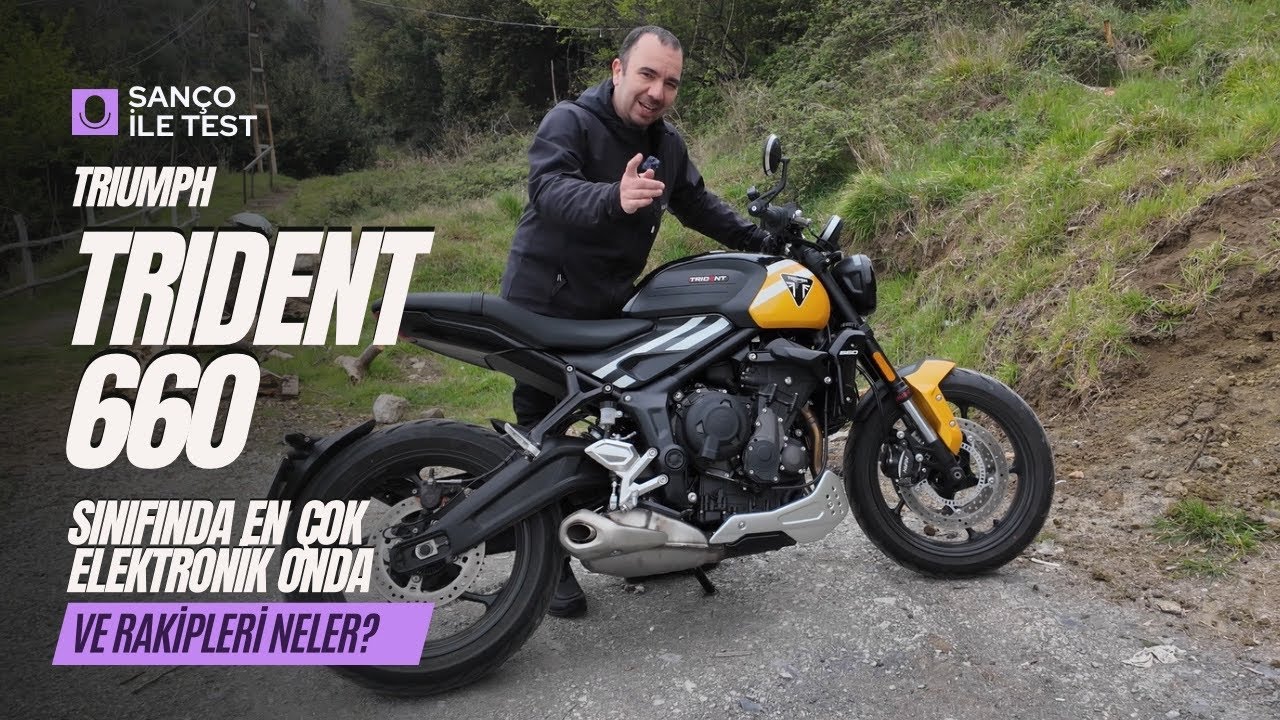 Çıplak 600’lerde ortalık karışık; Triumph Trident 660