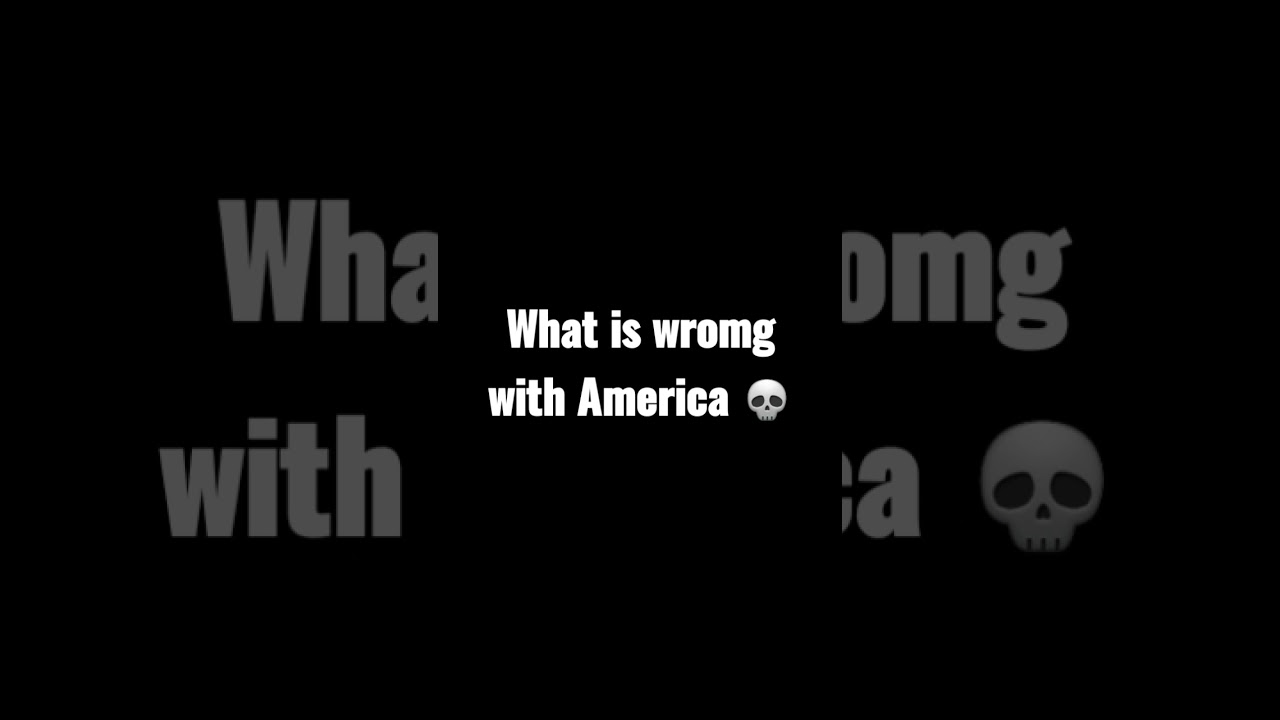 America is crumbling 
