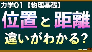 【物理基礎】力学01  最初は言葉の仕分けと基本単位が大切