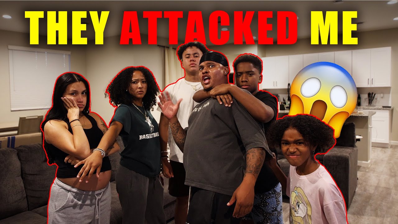 BEING RUDE TO PREGNANT GIRLFRIEND IN FRONT OF THE KIDS! *BAD IDEA*