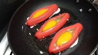 Hotdog Egg And Cheesequick And Easy cook With Anne