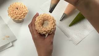 TUTORIAL Intermediate Pom Pom Dahlia