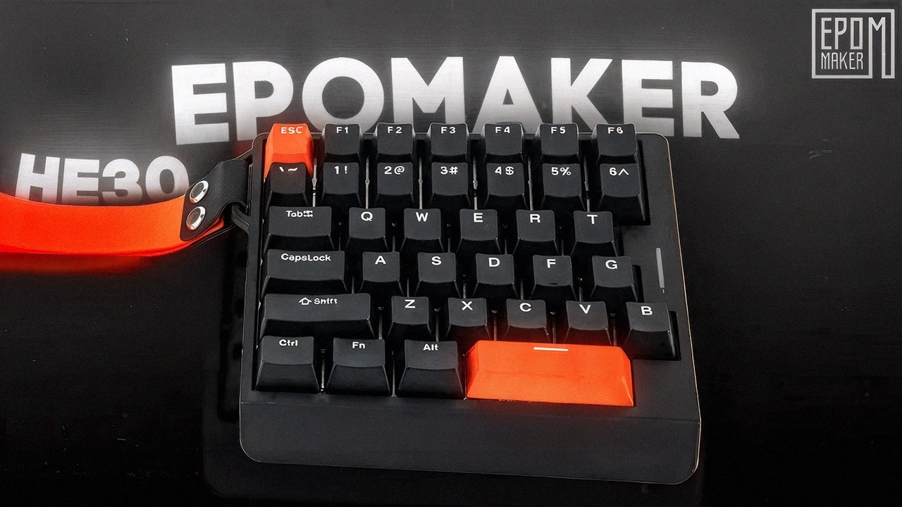 EPOMAKER HE30 - САМАЯ КОМПАКТНАЯ КЛАВИАТУРА
