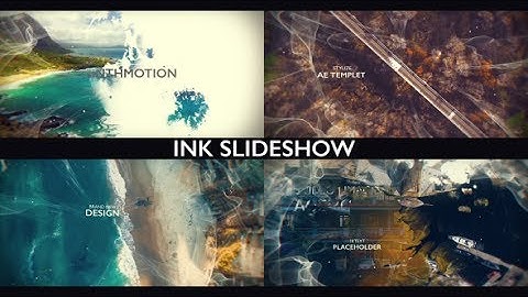 Ink Slideshow ( After Effects Project Files)
