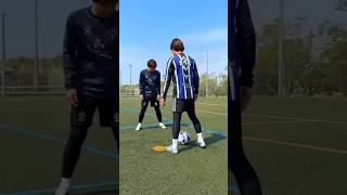 Trap 🪤 football skill tutorial ⚽🥵❤️ #football #skills #soccer #shorts