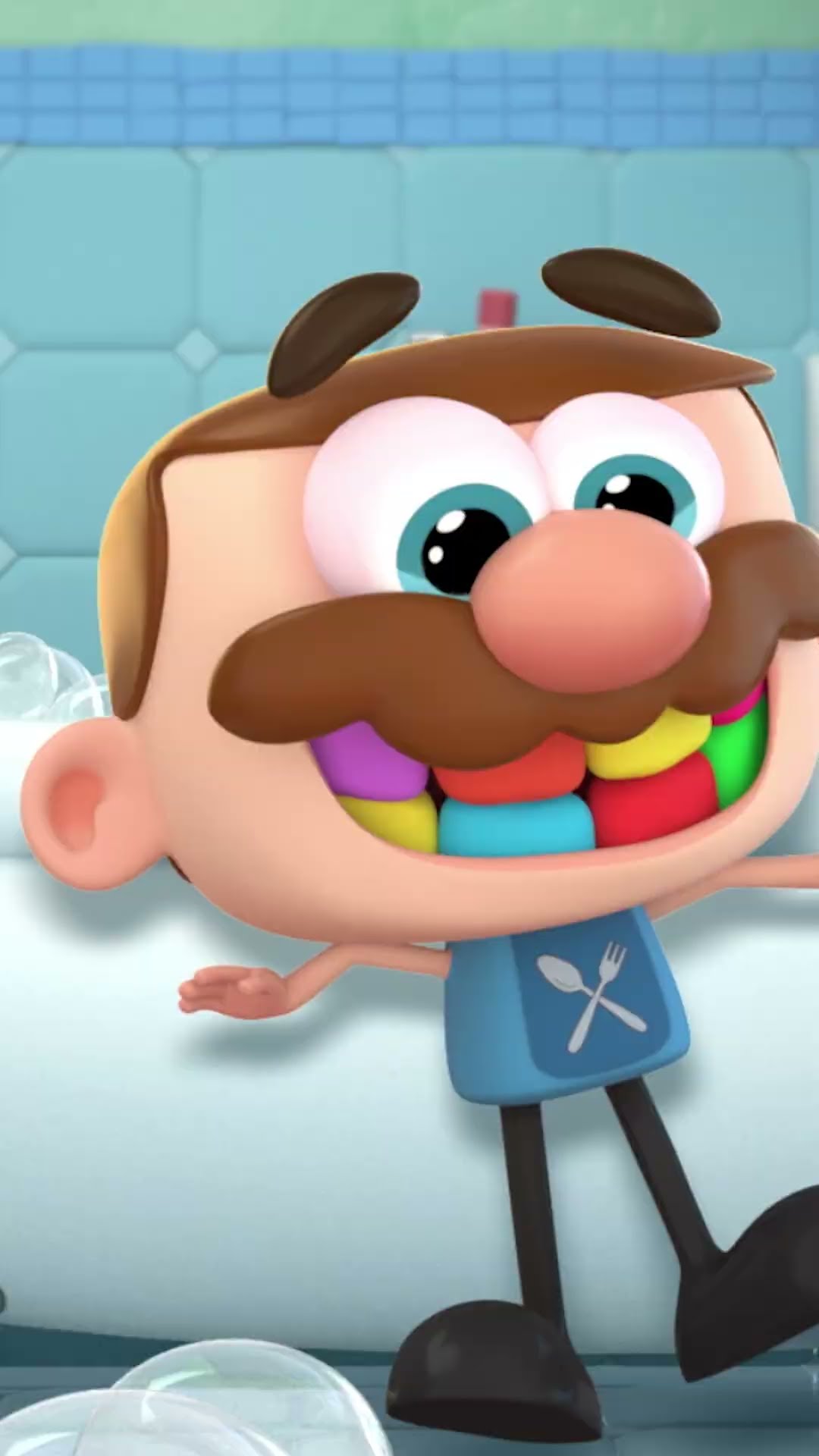 Banho com emoção! #shorts