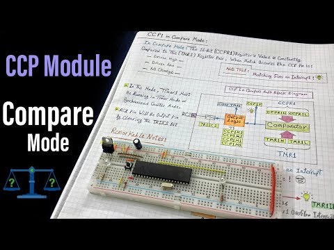 CCP Module - Compare Mode | كورس برمجة ميكروكنترولر