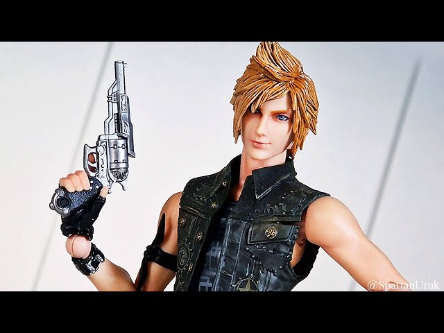 Play Arts Kai Final Fantasy XV Prompto Figure Review - YouTube